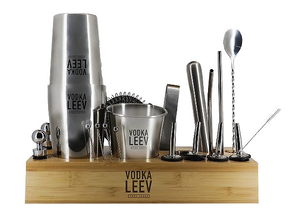 KIT DRINKS VODKA LEEV TUNIC PRET LEEV