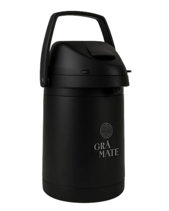 GARRAFA TERMICA 2,5 LITROS - PRETA T2,5L PRET GRA-MATE