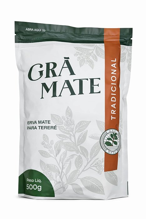 GRA MATE TRADICIONAL 500G ERV MATE P/ TERERE 1 T500G ERVA GRA-MATE