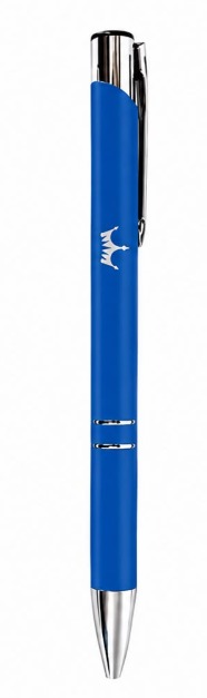 CANETA ALUMINIO AZUL -  IMPERIO/COROA TUNIC AZUL IMPERIO