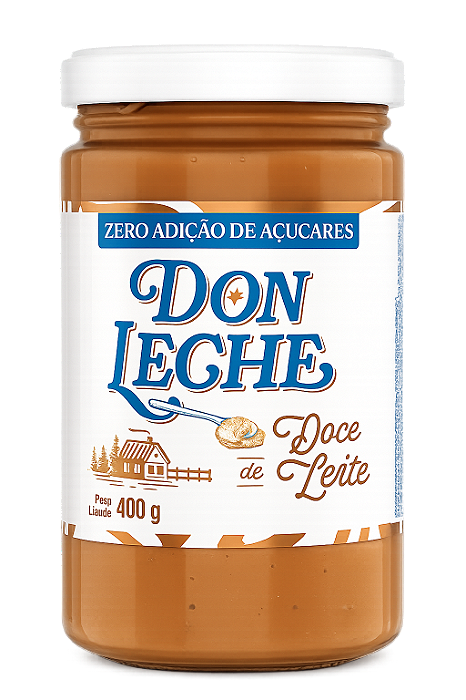 DOCE DE LEITE DON LECHE S/ AÇÚCAR 400G T0,40 VIDR DON LECH