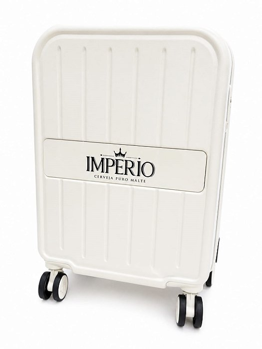 MALA BORDO DE RODINHA IMPERIO OFF WHITE  IMPERIO