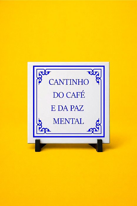 AZULEJO DECORATIVO - CANTINHO DO CAFÉ