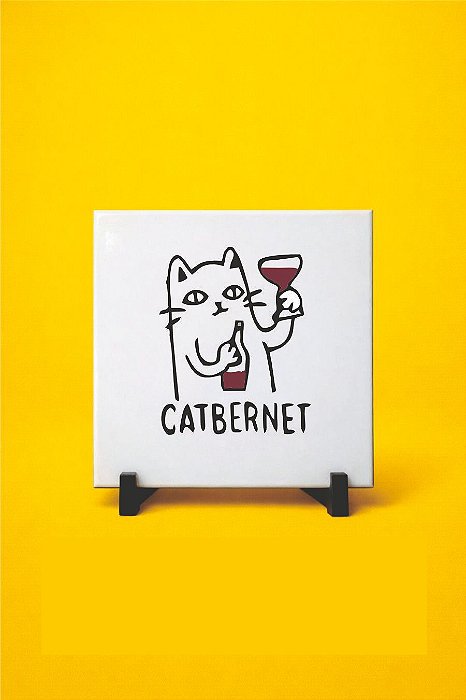 AZULEJO DECORATIVO - CATBERNET