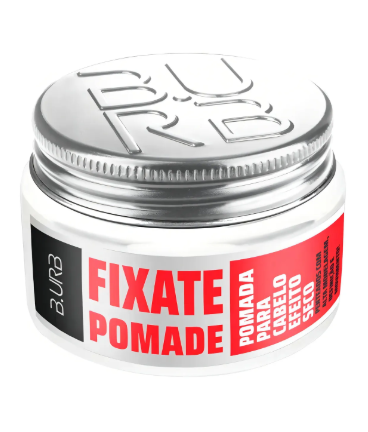 B.URB - Pasta Modeladora Vegana para Cabelo com Cera de Candelila Fixate Paste Efeito Matte (Seco) 100g