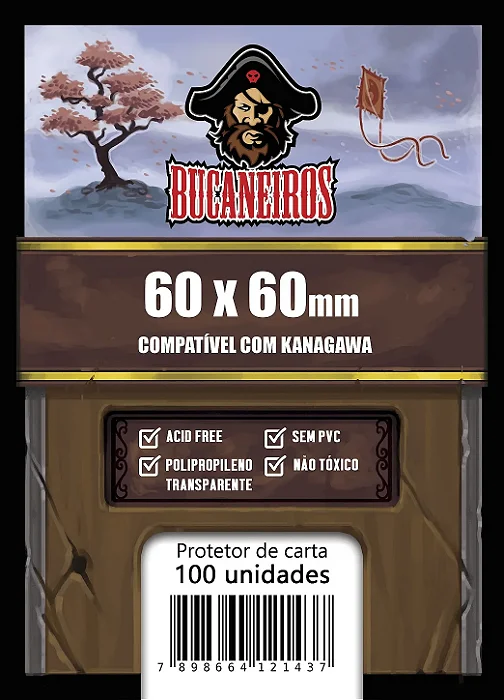 Sleeve Customizado para Kanagawa / Procuratos / Entre Linhas (60 x 60)