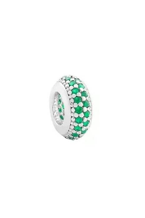 Berloque de pulseira Pandora Separador Verde