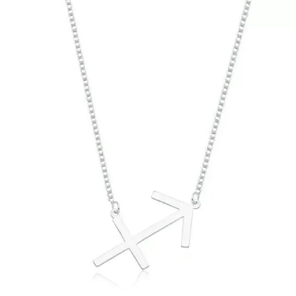 Colar feminino Signo Sagitário - PRATA 925