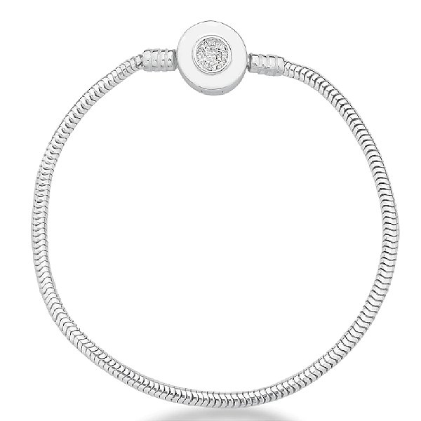 Pulseira Life Redondo Cravejado