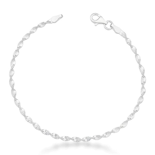 Pulseira Laminada Retorcida