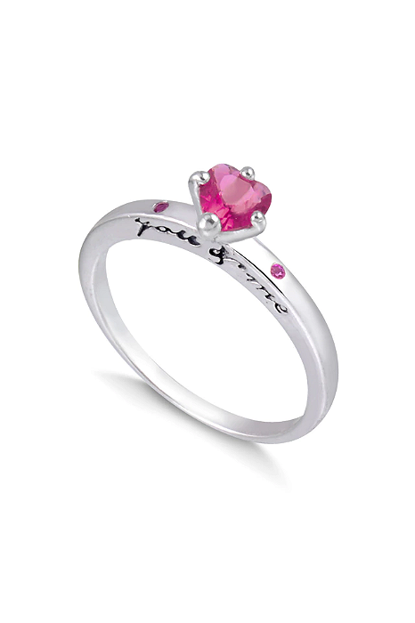 Anel solitário you & me