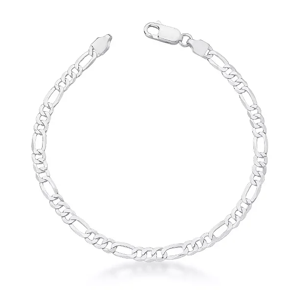 Pulseira Masculina 3X1 4 MM - PRATA 925