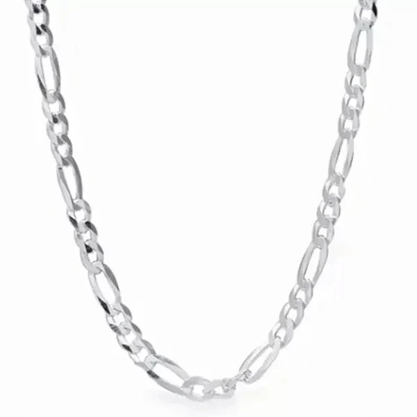 Corrente Masculina 3x1  4MM 70cm - PRATA 925