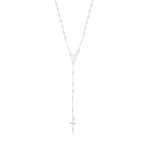 Terço de Prata - 56 cm