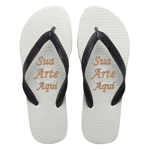 Havaianas Tradicional - Sua Arte Aqui 01