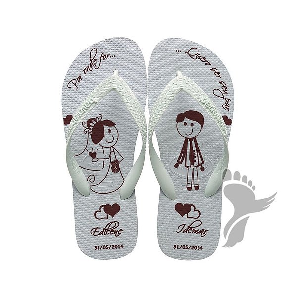 Havaianas personalizada 57