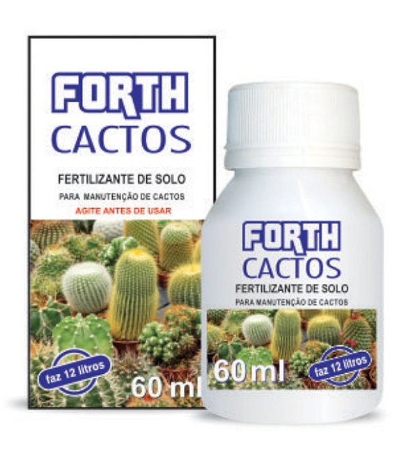 Fertilizante Líquido - FORTH Cactos 60ml - Concentrado