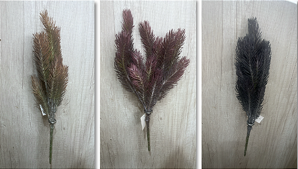 Buquê Artificial de Pinheiro Colorido