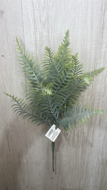 Buquê Artificial de Samambaia Verde-Claro