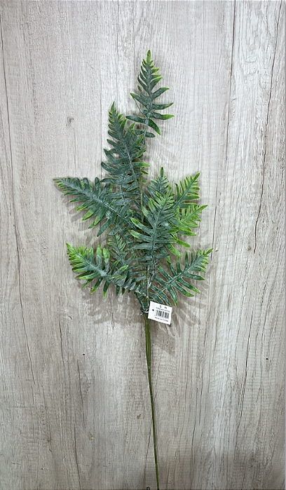 Galho Artificial Samambaia Verde Decorativo