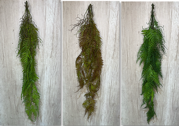 Folhagem Artificial Pendente Samambaia Tropical