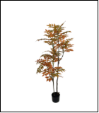 1734 1.5米大2杆6头漆木