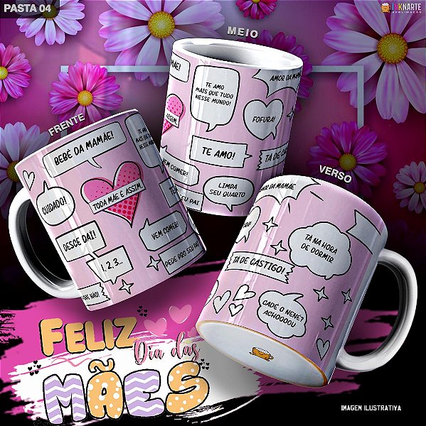 Caneca Personalizada Dia das Mães