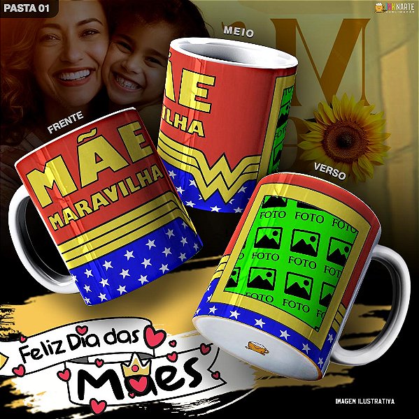 Caneca Personalizada Dia das Mães