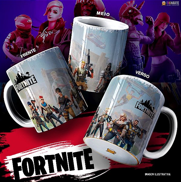 Caneca de Porcelana Personalizada Games e Geek