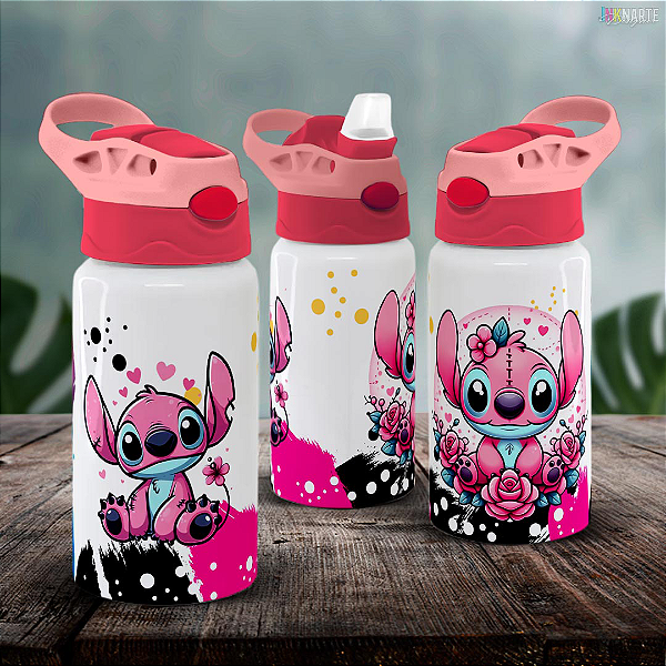 Squeeze Infantil Branco 500ml – Personalizado com Nome da Criança