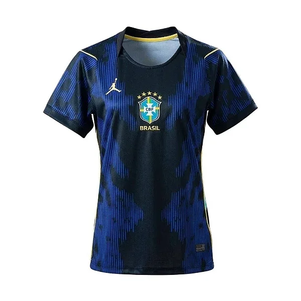 Camisa Seleção Brasileira 2026 Torcedora Feminina Tailandesa