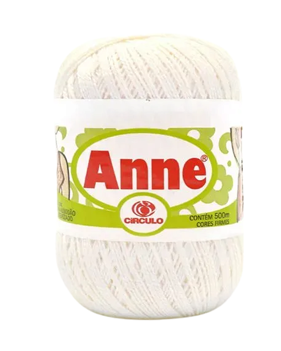 Linha Anne 500m cor 8176 off-white círculo