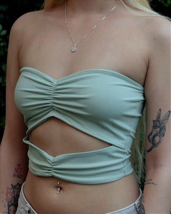 Cropped Paris Verde