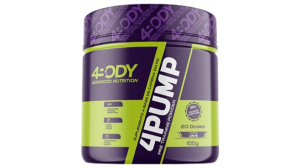 PRE TREINO 4PUMP