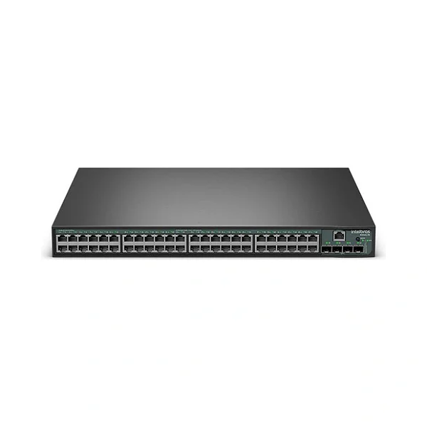 SWITCH 48 PORTAS 101001000 POE 4 SFP 10GB L3 S2352G PB INTELBRAS