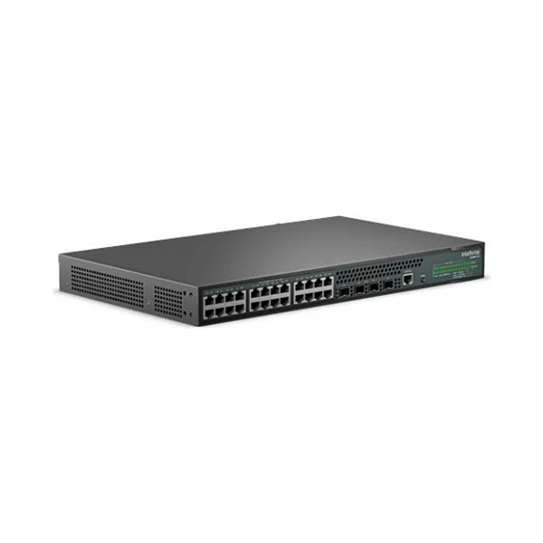 SWITCH 24 PORTAS 101001000 POE E 4 SFP 10GE S2328G PB INTELBRAS