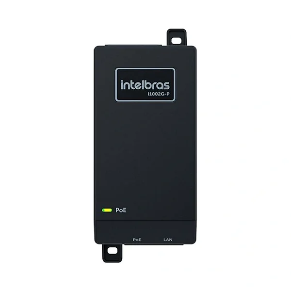 INJETOR POE 8023AFAT 2 PORTAS GIGABIT ETHERNET I1002G P INTELBRAS
