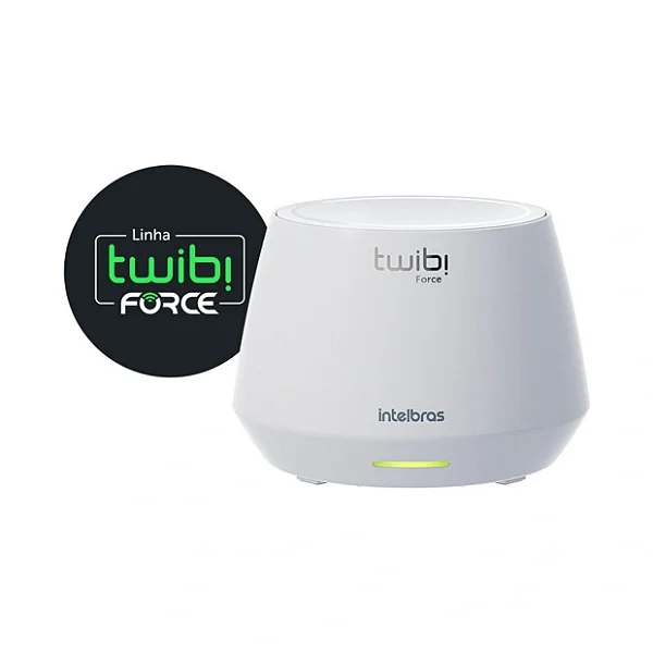 ROTEADOR WIRELESS AX 1500 MESH TWIBI FORCE AX 1 UNID STS INTELBRAS