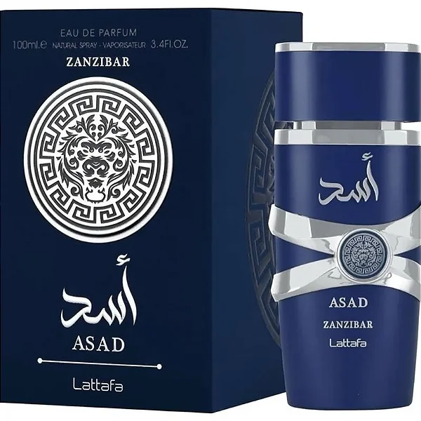 Asad Zanzibar EDP Masculino 100ML - Lattafa