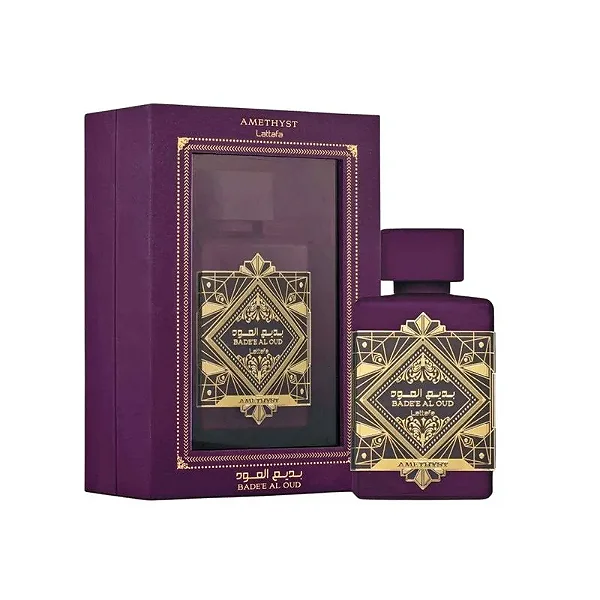 Badee Al Oud Amethyst EDP Unissex 100ML - Lattafa