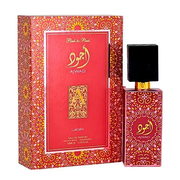 Ajwad Pink To Pink EDP 60ml Unissex – Lattafa