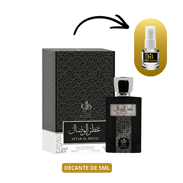 (Decant 5ml) Attar Al Wesal EDP Unissex – Al Wataniah