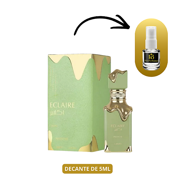 (Decant 5ml) Eclaire Pistache EDP Feminino – Lattafa