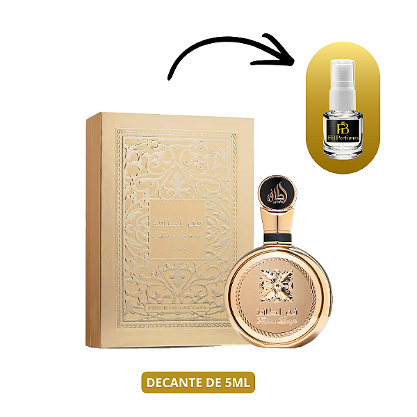 (Decant 5ml) Fakhar Gold EDP Feminino – Lattafa