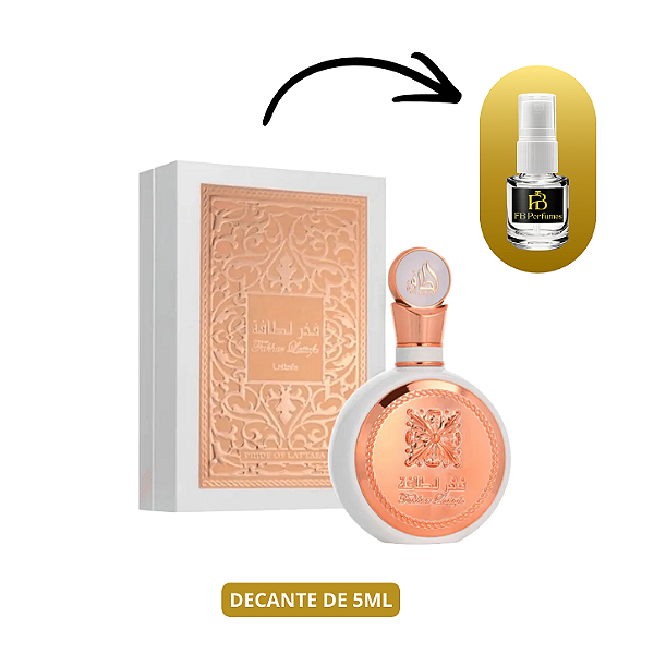 (Decant 5ml) Fakhar Rose EDP Feminino – Lattafa