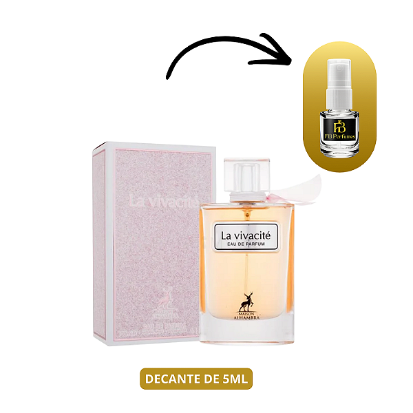 (Decant 5ml) La Vivacité EDP Feminino – Maison Alhambra