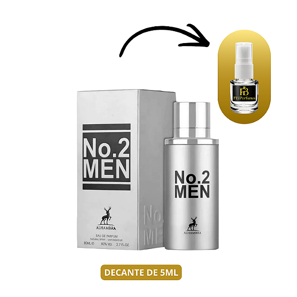 (Decant 5ml) No. 2 Men EDP Masculino – Maison Alhambra