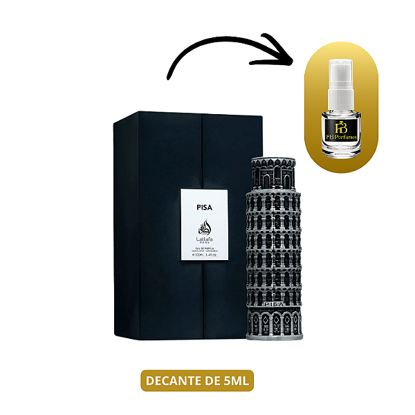 (Decant 5ml) Pisa EDP Masculino – Lattafa