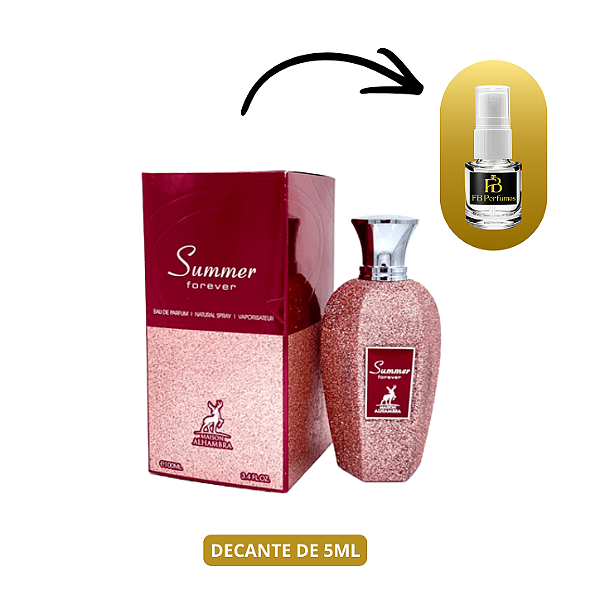 (Decant 5ml) Summer Forever EDP Feminino – Maison Alhambra