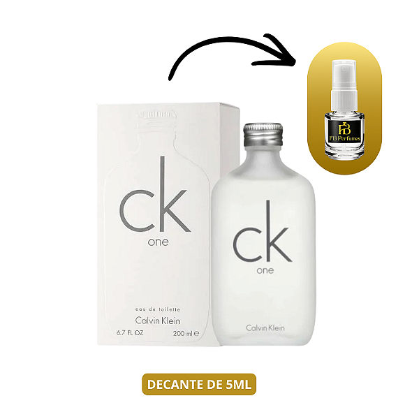(Decant 5ml) CK One EDT Unissex – Calvin Klein
